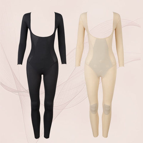 Curvypower | Australia Full Length Open-Bust Slimming Bodysuit for Women