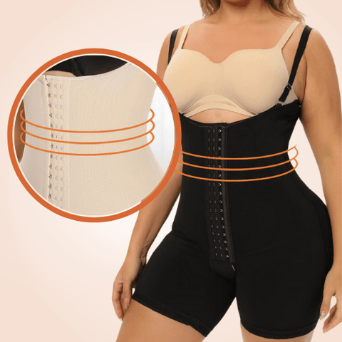Curvypower | Australia Plus Size Mesh One Piece Body Shapewear