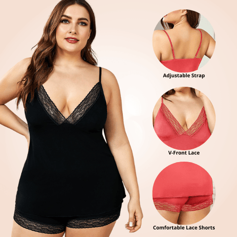 Curvypower | Australia Plus Size Sexy Lace Lingerie Sleepwear