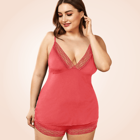 Curvypower | Australia Plus Size Sexy Lace Lingerie Sleepwear