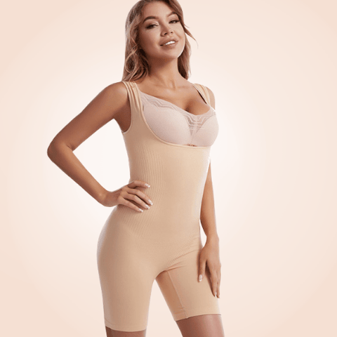 Curvypower | Australia S / Beige Ultra Body Sculpting Silhouette Full Bodysuit