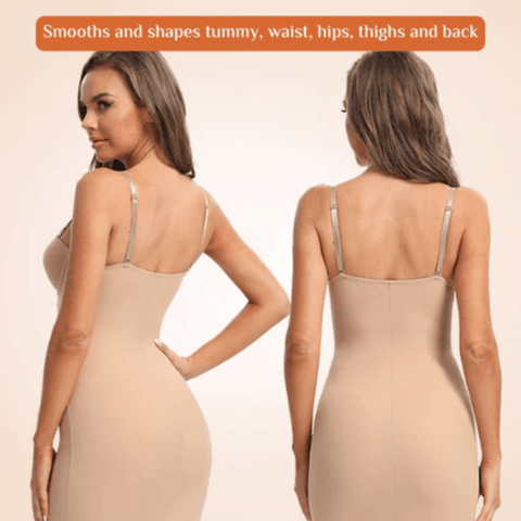 Curvypower | Australia Sculpting Under Slip Bridal Shapewear Dress