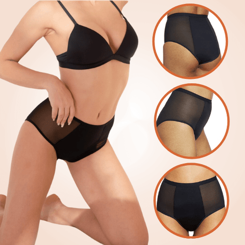 Curvypower | Australia Seductive Mesh Breathable Leak Proof Menstrual Panties