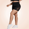 Curvypower | Australia shaper short Wide Band Plus Size Contrast Mesh Sports Yoga Shorts