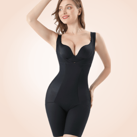 Curvypower | Australia Shapewear Open Bust Seamless Shaping Bodysuit