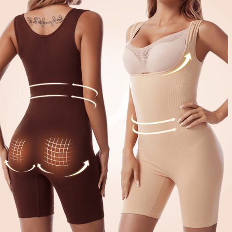 Curvypower | Australia Ultra Body Sculpting Silhouette Full Bodysuit