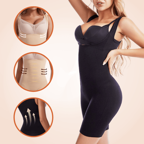 Curvypower | Australia Ultra Body Sculpting Silhouette Full Bodysuit