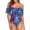 CurvyPower | Be You ! Swimwear Style 2 / S Women's One Piece Floral Print Swimwear Bikini
